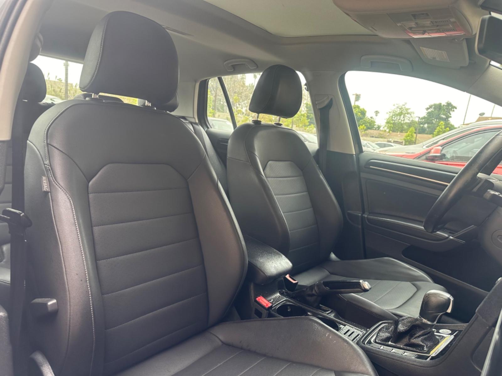 2015 Gray /Black Volkswagen Golf Leather (3VW217AU1FM) with an 4 Cylinder engine, Automatic transmission, located at 30 S. Berkeley Avenue, Pasadena, CA, 91107, (626) 248-7567, 34.145447, -118.109398 - Photo #21